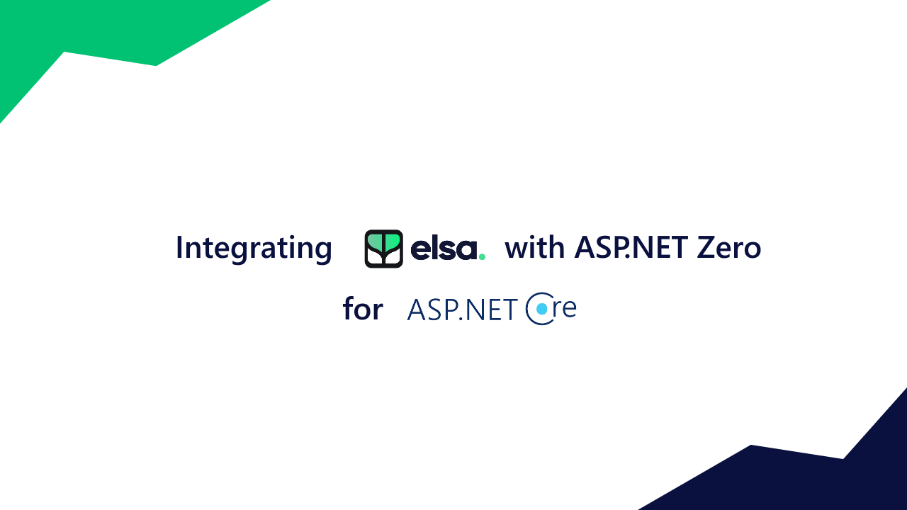 Integrating ELSA with ASP.NET Zero (Mvc)