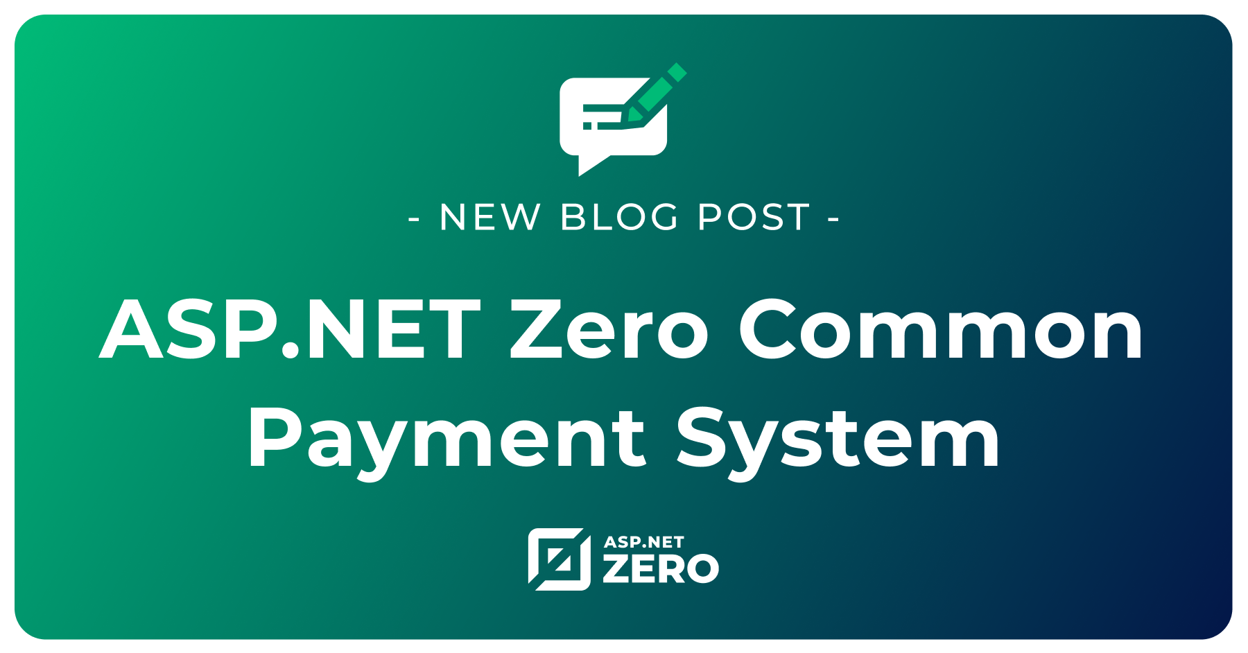ASP.NET Zero Common Payment System